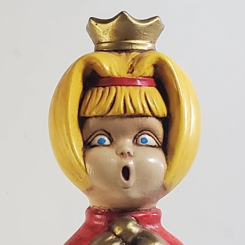 Vintage Ceramic Choir Girl Taper Candle Holder Christmas Figurine,  Candlestick
